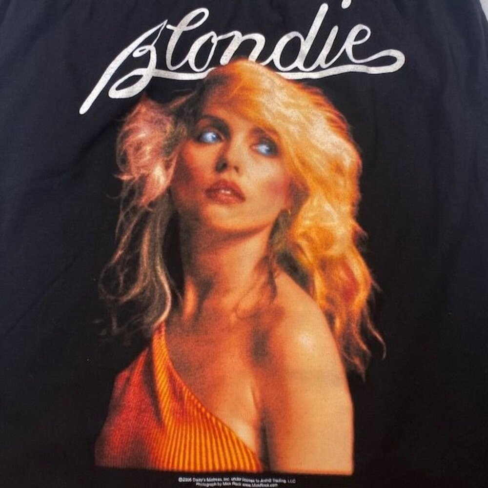 NWOT Debbie Harry Blondie Skirt Black Size Medium - Picture 5 of 8